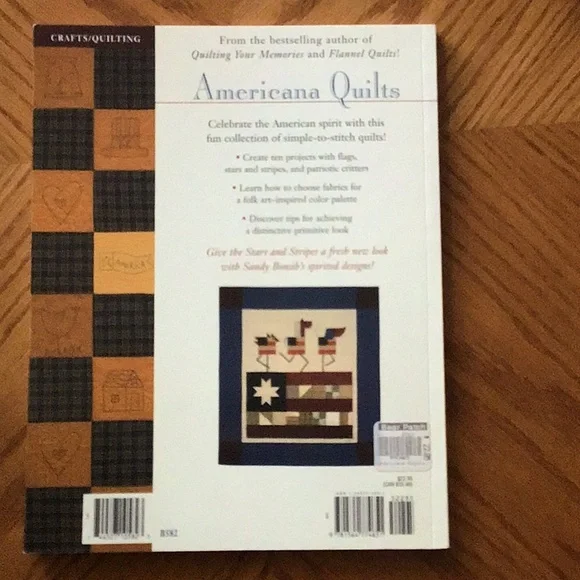 Americana Quilts by Sandy Bonsib quilting book - Picture 2 of 6